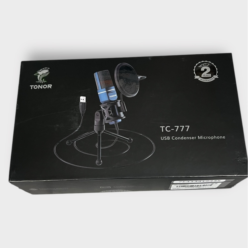 Tonor USB Microphone for Gaming Podcasts and Voice recording New in box